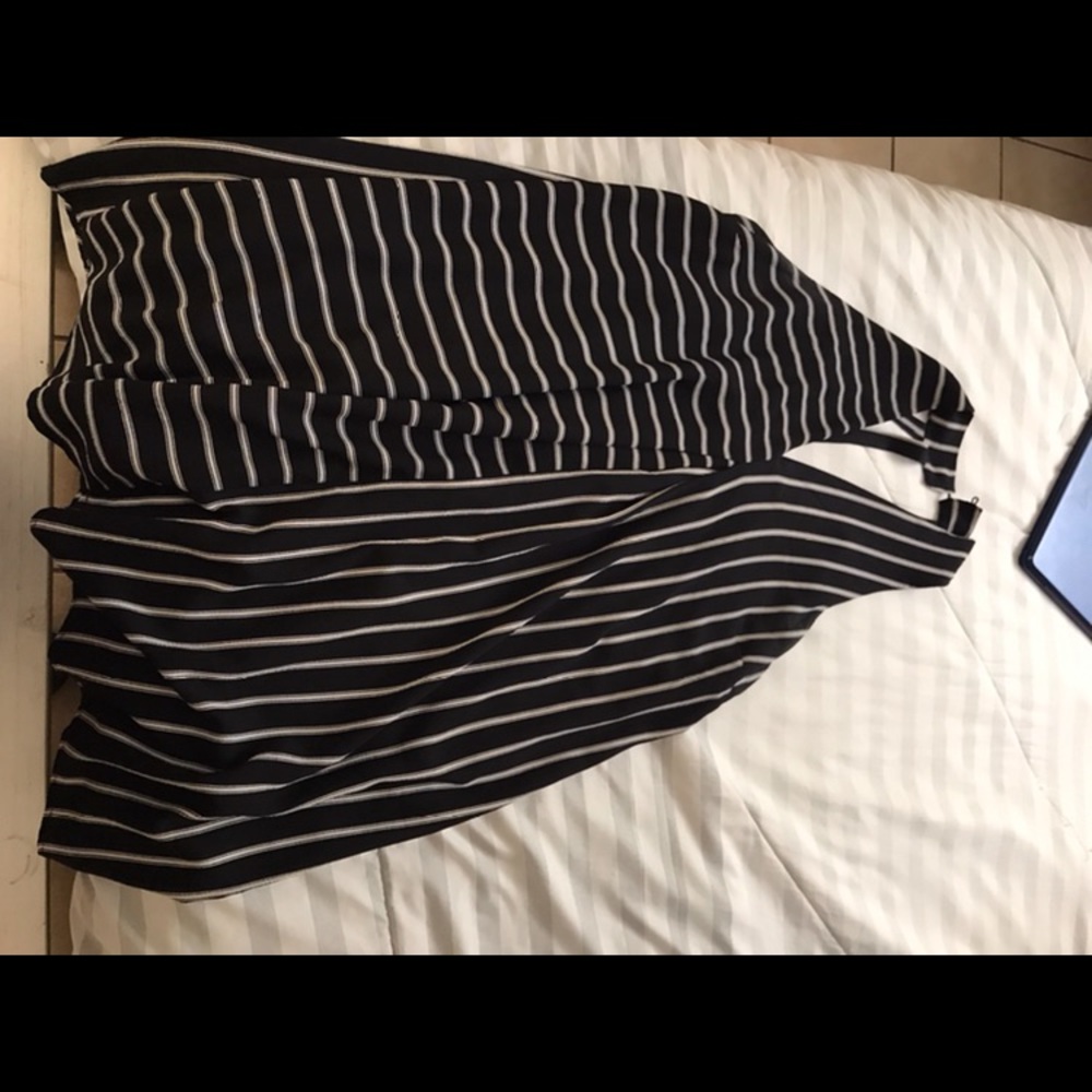 striped dress